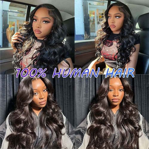 Body Wave Bundles Human Hair Soft 16 18 20 22Inch 100% Brazilian Human Hair Bundles 12A Hair extension Long Natural Black Color For Women