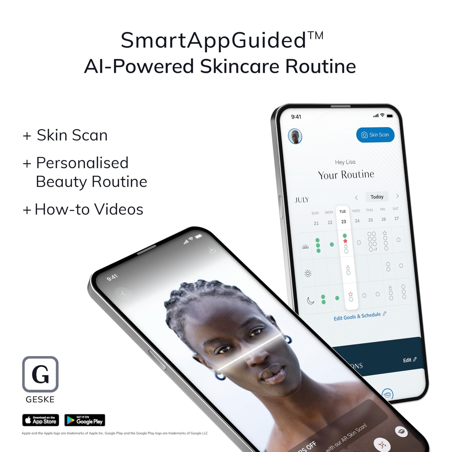 GESKE SmartAppGuided™ Touchless Magnetic Peeling Mask 5 in 1 | Magnetic Face Mask | Removes Impurities | Facemask | Pore Cleansing | Skincare for All Genders | Best of Face Masks | Clean Skin Glow