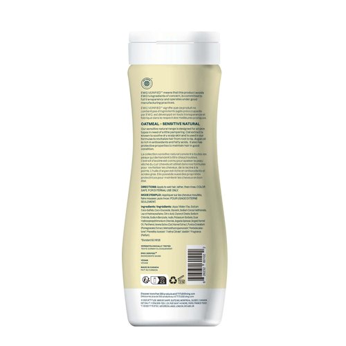 ATTITUDE Color Care Hair Shampoo for Sensitive Dry Scalp, EWG Verified, Soothing Oat, Protects Color, Naturally Derived Ingredients, Vegan and Plant-Based, Color Care, Argan Oil, 16 Fl Oz (Pack of 6)