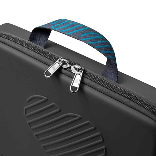 RIKI SKINNY Vanity Mirror Carry Case (Large) | multifunctional makeup bag, light weight and portable, protect the makeup mirror from shattering Grey