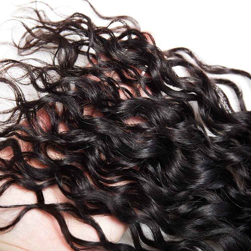 Natural Black Color Wet And Wavy Bundles Human Hair 28 28 28 Inch 8A Grade Peruvian Virgin Hair Same Length 3 Bundles Water Wave Human Hair Bundles Hair Extensions