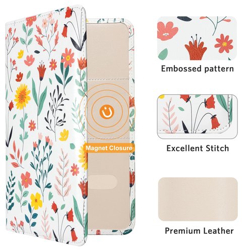 CoBak Car Registration and Insurance Holder - Vehicle Glove Box Car Organizer,Auto Truck Comparment Accessories Case with Magnetic Closure for Driver License,Cards