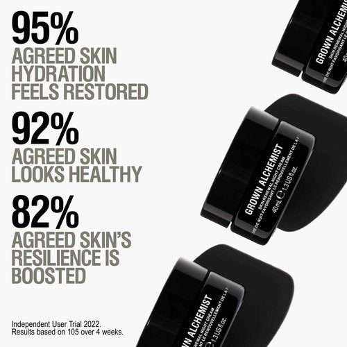 Grown Alchemist Skin Renewal Night Cream with Peptide-3, Echinacea, Reishi Extract, 40 mL