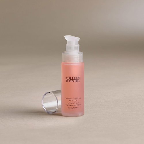 COLLEEN ROTHSCHILD Retinol Supreme Night Oil | Highest Concentration of Stabilized Retinol Boosts Skin's Natural Repair Process | THD Ascorbate (Vitamin C) Brightens & Evens Complexion (1 fl oz)