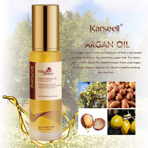 Karseell Collagen Hair Treatment Deep Repair+ Argan Oil Shampoo+Leave-In Conditioner