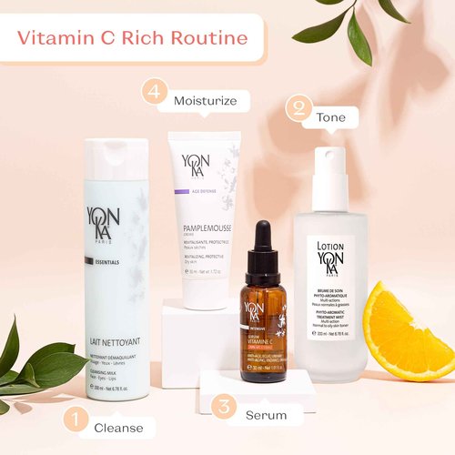 Yon-Ka Pamplemousse PS | Anti-Aging Revitalizing Face Cream with Vitamin C, Pumpkin Seed Oil & Citrus Essential Oils | Lightweight Moisturizer that Boosts Radiance | For Dry Skin | 1.74 fl oz