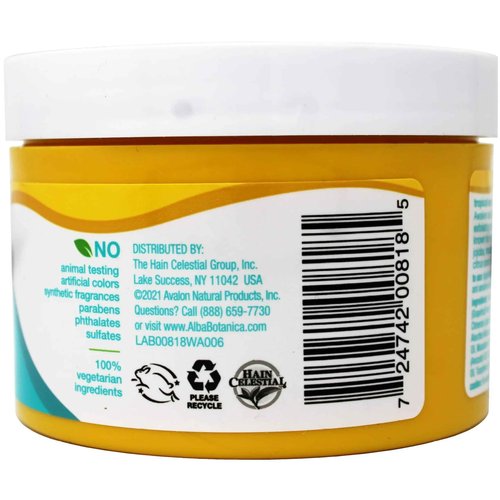 Alba Botanical Body Scrub Sea Salt, 14.5 Ounce (Pack of 6)