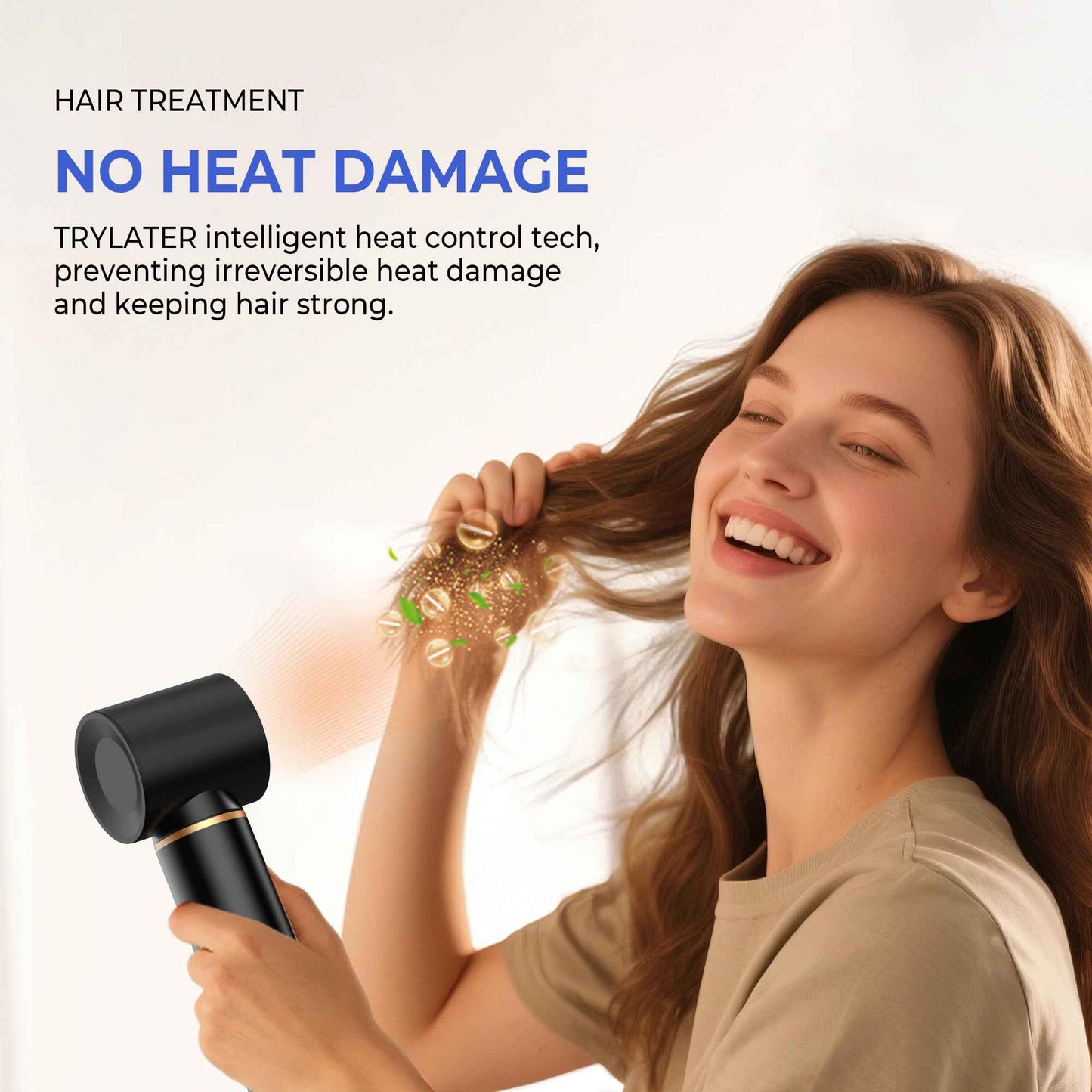 5 in 1 Blow Dryer Brush, Hair Dryer Brush Set Negative Ion Upgrade Hot Air Brush Air Styler Curling Wrap Air Curler, Curling Iron Hair Styling Tools As A Gift for Straight/Curl/Drying/Smoothing