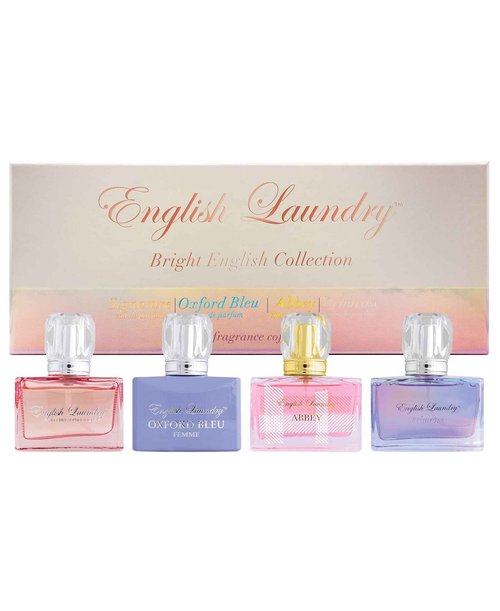 English Laundry Bright English Collection Eau De Parfum, 0.68 Fl Oz (Pack of 4)