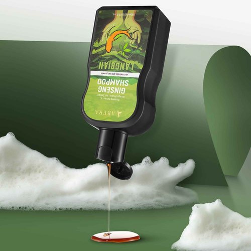 ABERA High-Performance Anti-Dandruff Shampoo with Langbian Ginseng Extract, Sulfate Free Paraben Free, 5,07 Fl Oz |2 Box + Free 1 Hair Growth Serum|