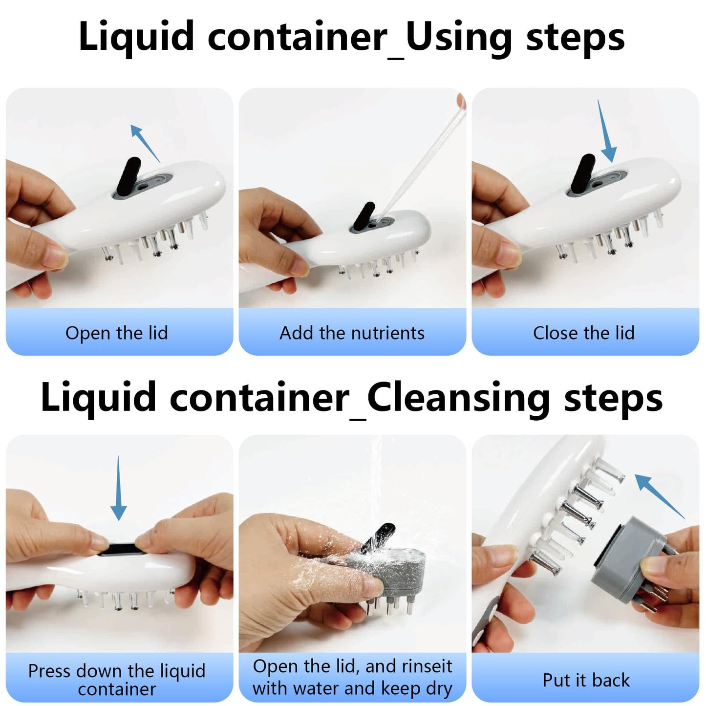 Laser Therapy Hair Growth Comb, Red Light Therapy for Hair Growth, Therapy brush, therabrush for hair growth