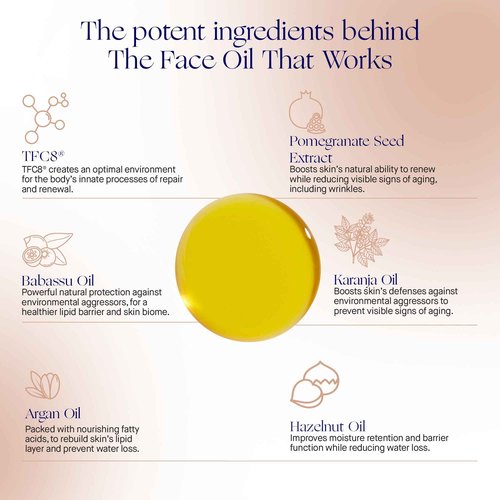 Augustinus Bader The Face Oil – Luxury Hydrating & Restorative Facial Oil – Smooths, Nourishes & Boosts Radiance for Soft, Healthy-Looking Skin – 10 ml / 0.34 fl oz