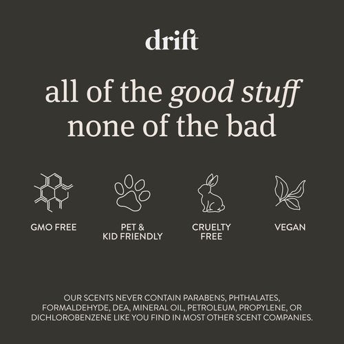 Drift Car Air Freshener - The Original Stone Air Freshener - Car Odor Eliminator - Long Lasting Scent - Metal Clip - Essential Oils - Clean Ingredients - Amber Scent 3 Pack Refill - NO CLIP INCLUDED