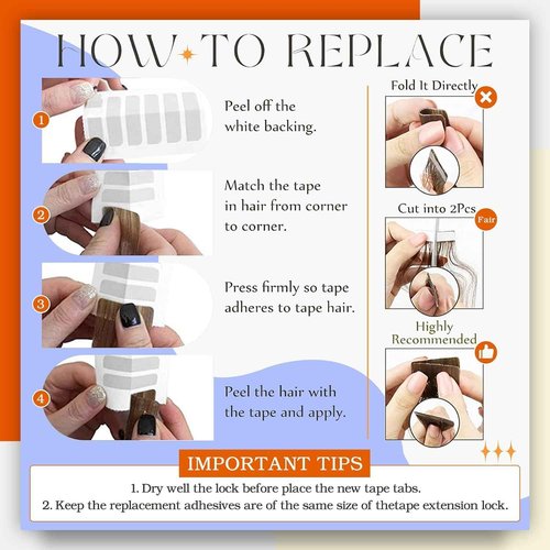 Full Shine Black Tape in Real Human Hair Extensions - 24 & 20 Inch Jet Black Natural - 50Grams Soft Hair Extensions