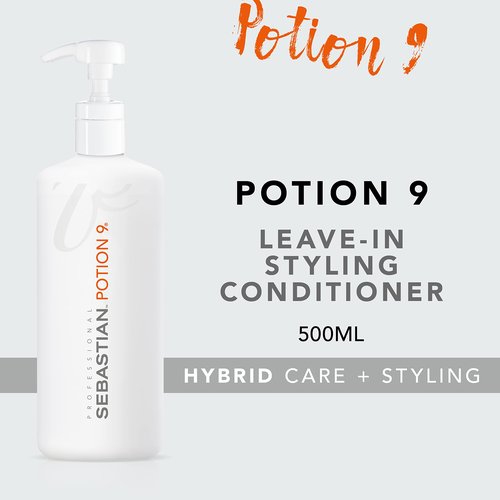 Sebastian Professional Potion 9 Wearable Hair Styling Treatment | Leave-in Conditioner with Flexible Hold | 16.9 fl oz