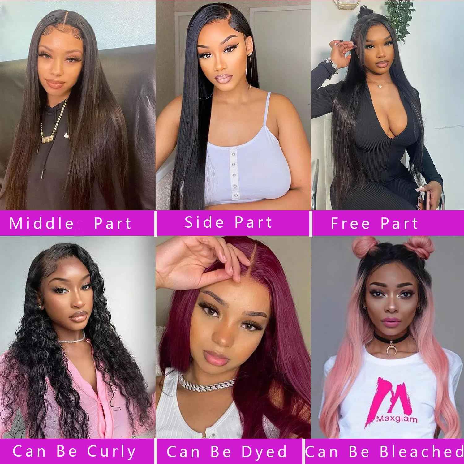 12A Straight Bundles Human Hair 12 14 16 Inch 3 Bundles Human Hair Straight Human Hair Bundles 100% Unprocessed Brazilian Virgin Human Hair Extension