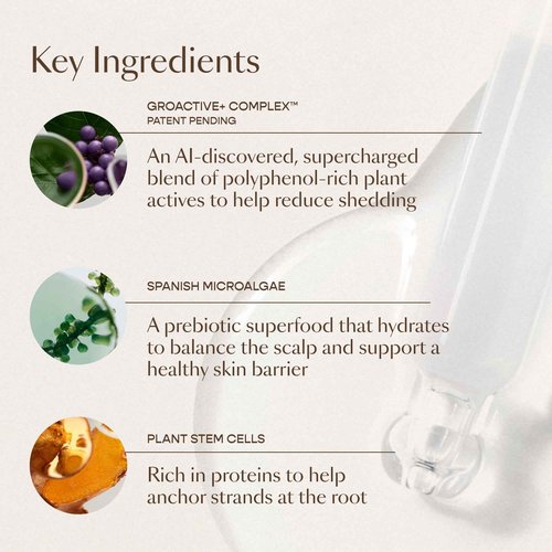 VEGAMOUR GRO+ Advanced Hair Serum for Improving Hair Density, Reduces Shedding and Promotes a Healthy Scalp, 1 pack