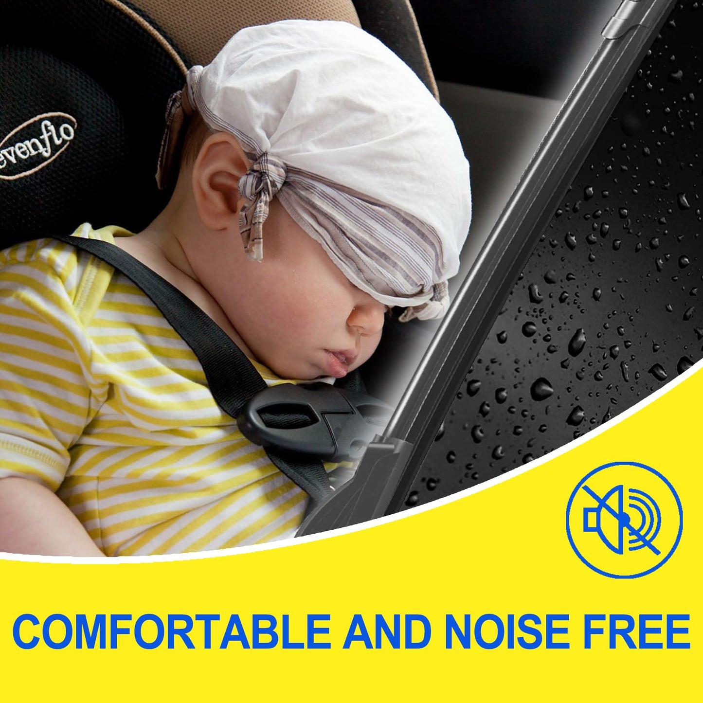 OEM Quality 13"+13" Premium All-Seasons Durable Stable and Quiet Windshield Wiper Blades-J Hook Wipers(Set of 2)