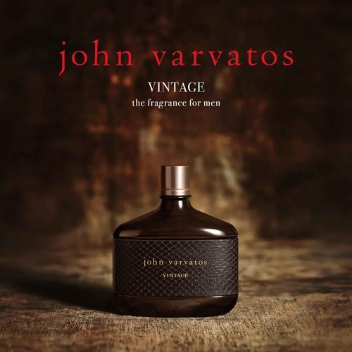 John Varvatos Men's Cologne, Vintage Eau de Toilette EDT Spray, Aromatic Chypre Scent with Notes of Quince Paste, Patchouli & Tobacco Leaf, 4.2 fl oz