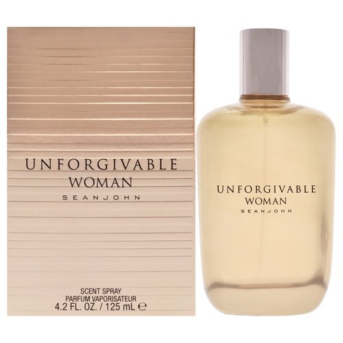 Sean John Unforgivable Woman For Women Parfum Spray, 4.2-Ounces (Pack of 2)