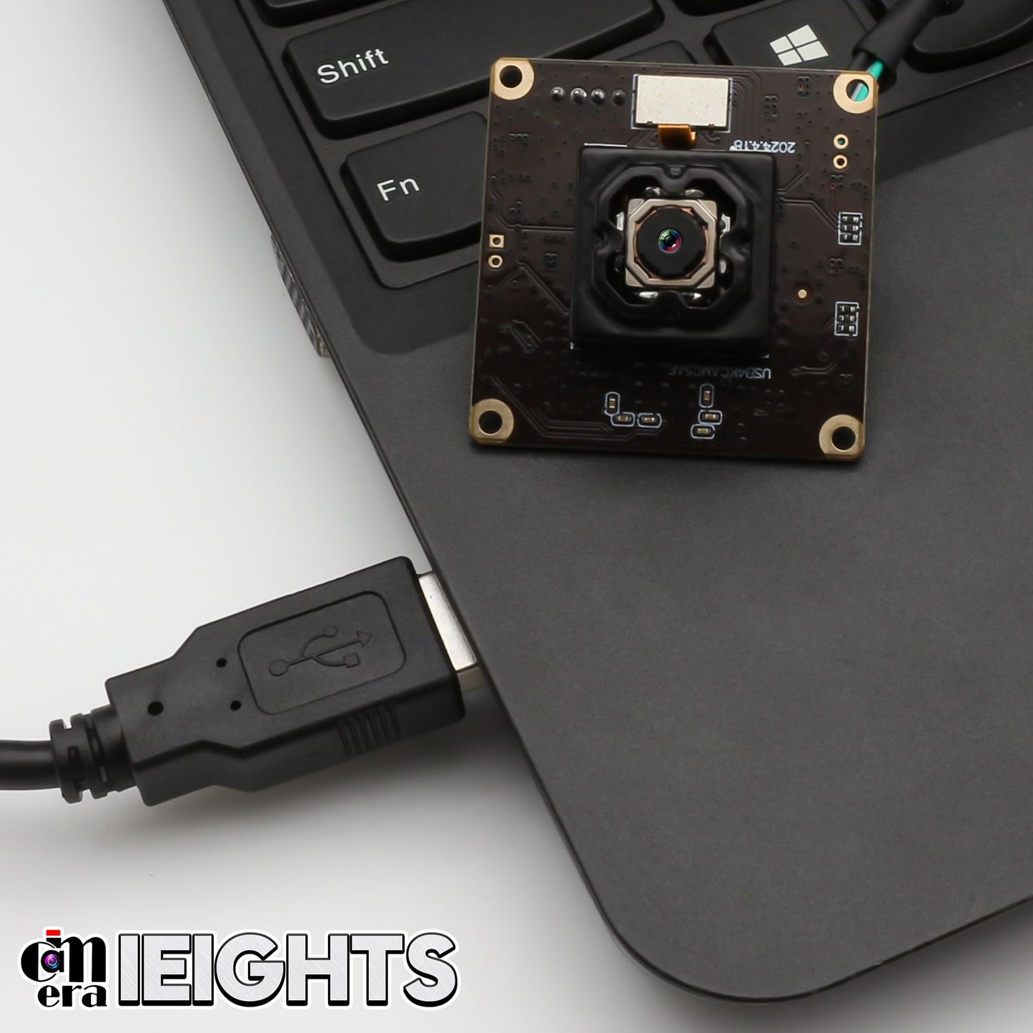 4K 30fps Autofocus Anti-shake USB Camera Module for Raspberry Pi, 3840(H)×2880(V)@15fps Lightburn Camera, 11mp Wide Angle Web Camera for Desktop Computer, Mini-Sized Webcam for Linux, Windows, Android
