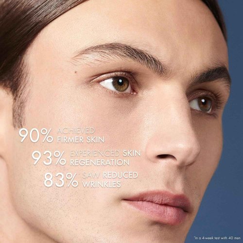 Biotherm Homme Force Supreme Gel, a Revitalizing & Anti-Aging Gel Cream for Men with Pro-Xylane and Blue Algae for Firmer Skin and Suppler Skin, Anti-Aging Skincare, 1.7 Fl. Oz.