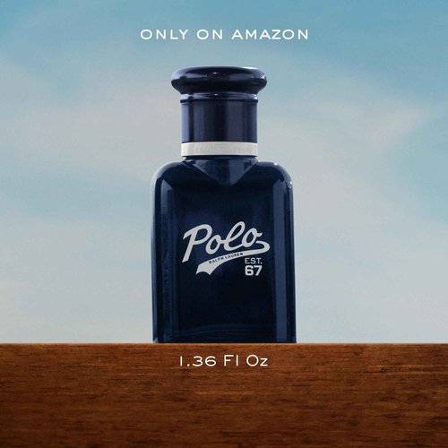 RALPH LAUREN FRAGRANCES - Polo 67 Eau de Toilette & Polo Blue Deodorant - Men's Cologne & Deodorant Bundle - Full Size, 1.36 Fl Oz Cologne & 2.6 Oz Fragranced Deodorant
