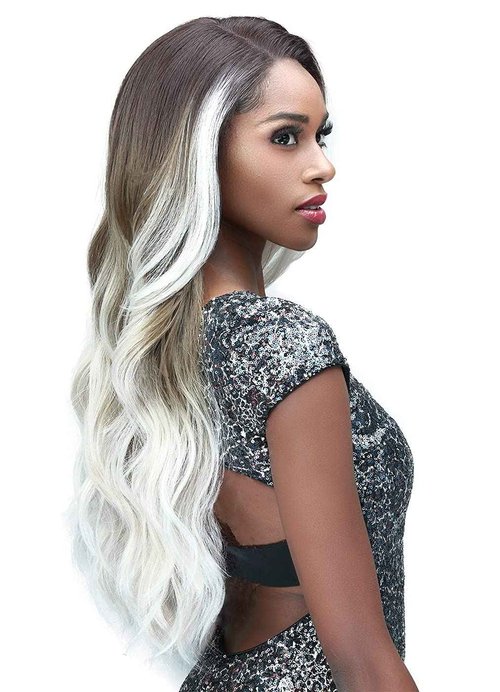 BOBBI BOSS HD Lace Front Wig 13X4 Deep Lace MLF245 Daniella (1B)