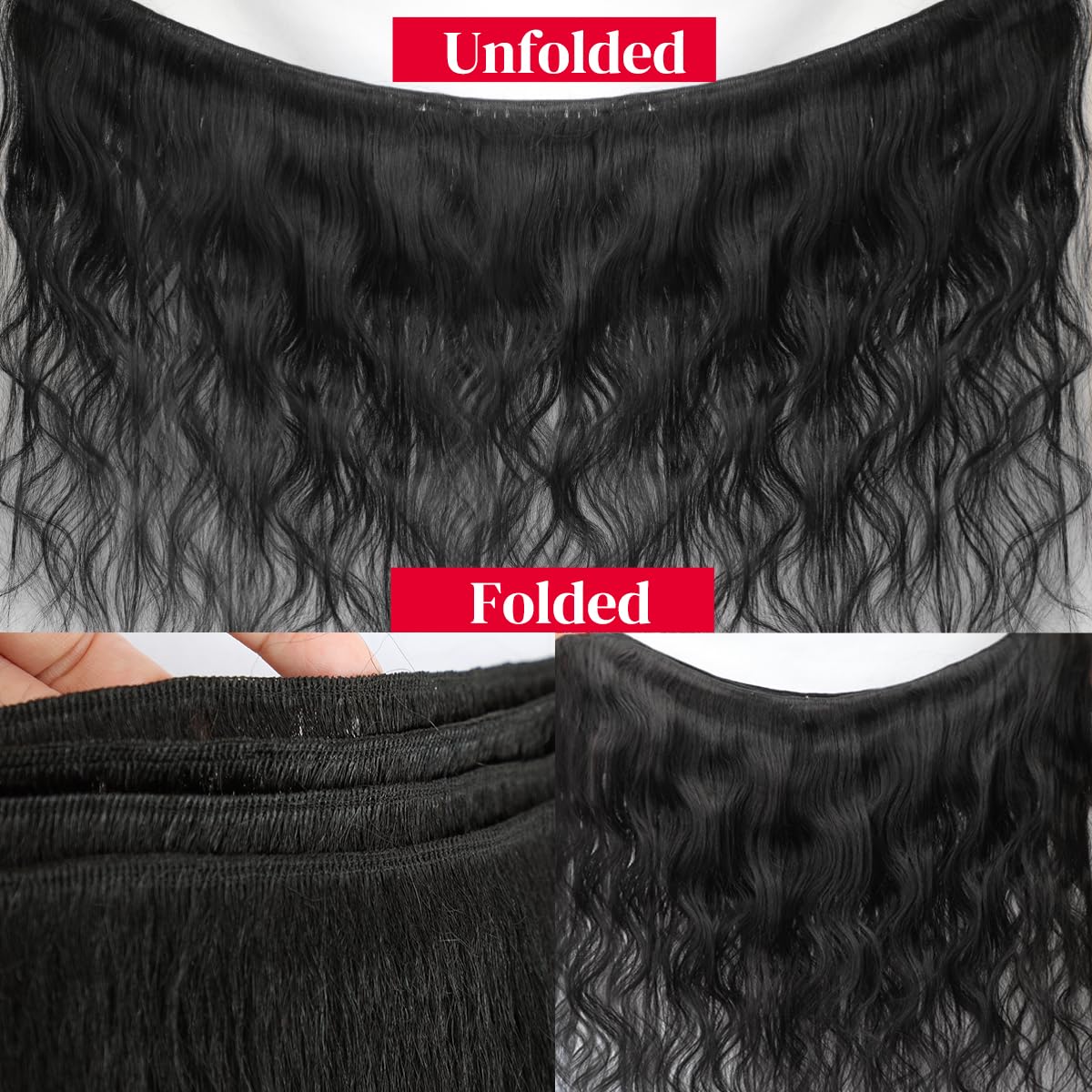 30 Inch Bundles Human Hair Body Wave 12A Brazilian Virgin Human Hair 1 Bundle 100% Unprocessed Quick Weave Hair Extensions Natural Black