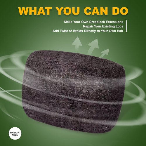 Afro Kinkys Bulk Human Hair 8 Inch 30g, 100% Real 4c Natural Black Kinky Curly Human Hair for Mini Twists, Braiding, Micro Locs, Repair Locs, And Dreadlock Extensions (Pack/5)