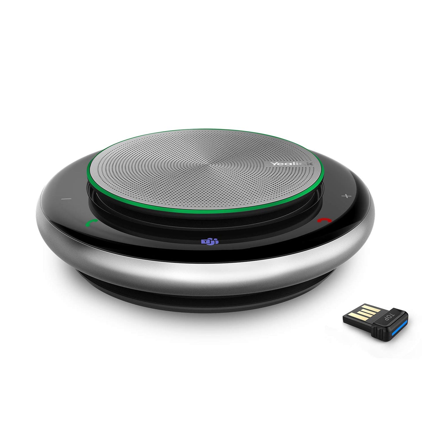 Yealink Bluetooth Speakerphone Conference Microphone Teams-Certified CP900 Enhanced Noise Reduction Algorithm Home Office 360° Voice Pickup