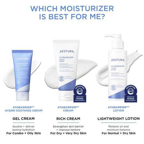 AESTURA ATOBARRIER365 Hydro Soothing Cream + Cream With Ceramides
