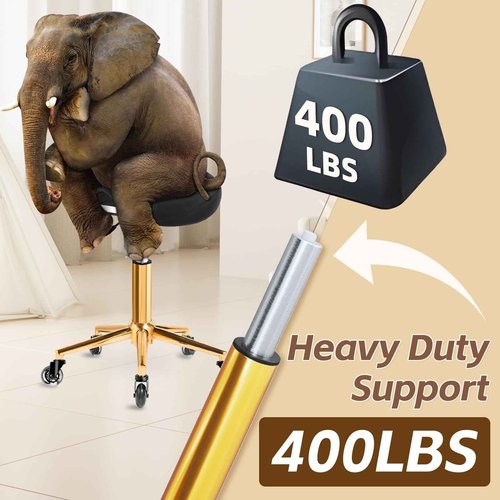 Saddle Stool with Wheels Ergonomic - Thick Wide Saddle Cushion, Healthy Posture No Pain, Easy to Adjust, Smooth Rolling No Creaky Noises, Rolling Swivel Saddle Stool Chair for Salon Massage (Black)