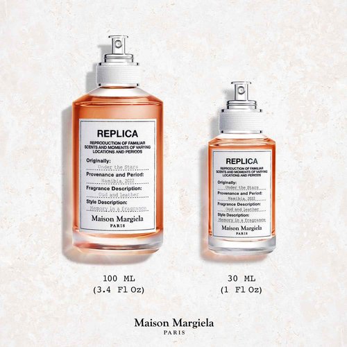 Maison Margiela - Replica - Under the Stars Eau de Toilette - Warm & Spicy Fragrance - With Black Pepper, Cedarwood & Leather Accord - 1.0 Fl Oz