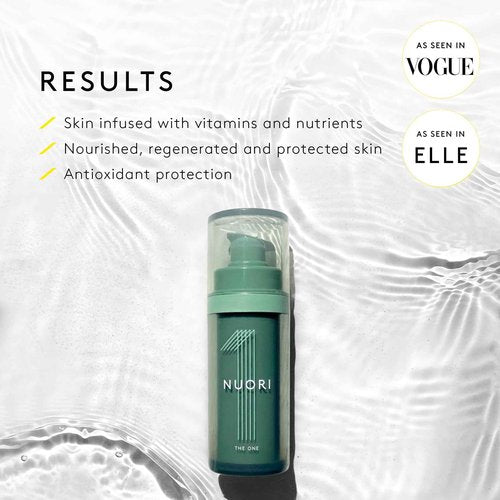 NUORI The One Face Cream | 8 Hero Skincare Ingredients in One Powerful Cream, For All Skin Types Including Sensitive Skin, All Natural, 30 ml / 1 fl oz