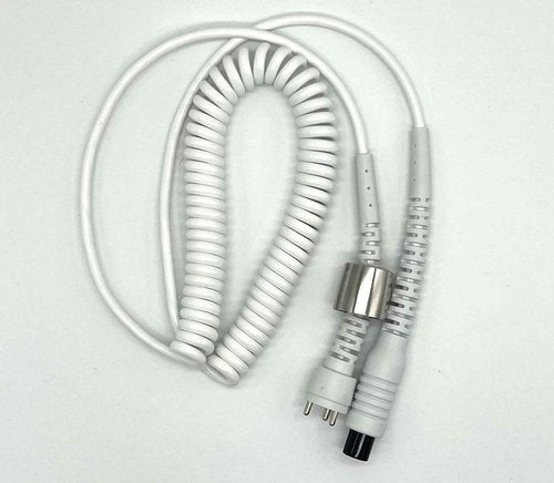 SB Premium Replacement Motor Cord for Kiara Sky Beyond Pro Nail Drill - White Color - Made in USA