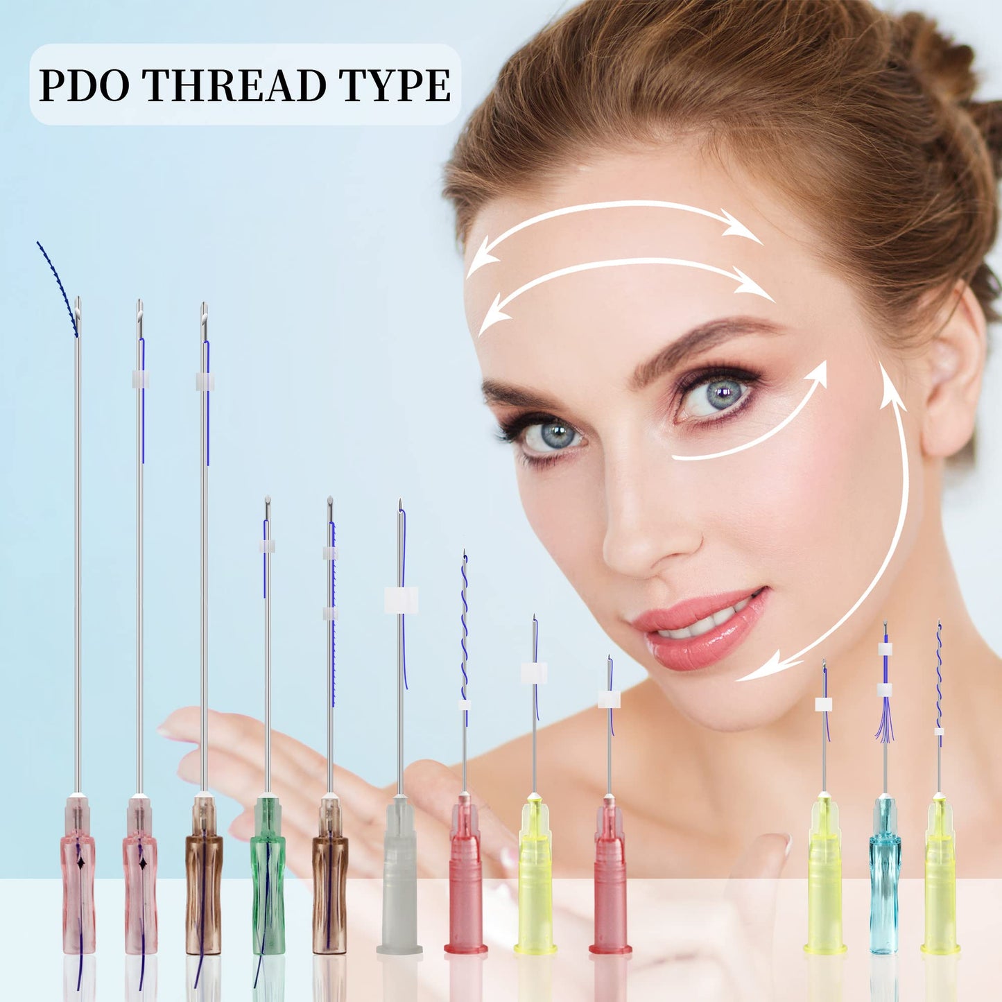HYPOD Pdo Multi Thread Can Be Dispersed Into Several Extremely Thin PDO Threads 16 PCS (23G38MM)