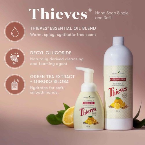 Thieves Foaming Hand Soap Refill - 32 oz by Young Living Essential Oils