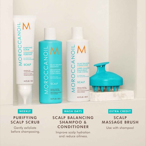 Moroccanoil Scalp Balancing Shampoo & Conditioner Bundle, 8.5 Fl. Oz.