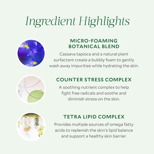 Tata Harper Superkind Softening Cleanser, Gentle Cleanser for Sensitive Skin, Hypoallergenic Skincare, Fragrance Free, Natural Skincare, Dermatologist Tested, Vegan, 125ml