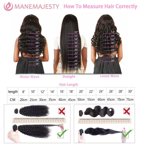ManeMajesty 12A Real Brazilian Curly Human Hair Bundles 3 Pcs 12 Inch Bundle with 4x4 Lace Closure 100% Unprocessed Brazilian Virgin Human Hair Vogue Curly Extensions for Black Women Natural Color