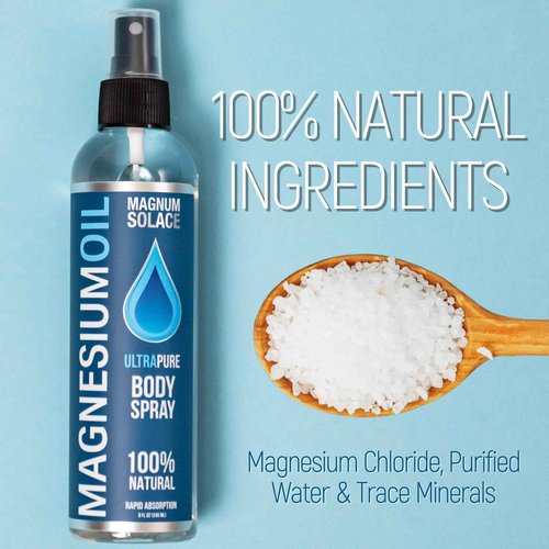 Pure 20 LBS Magnesium Bath Flakes & Magnesium Oil Spray - 100% Natural Relief (3 Item Bundle)