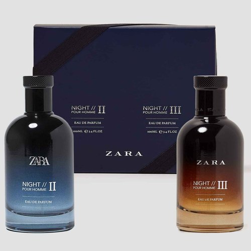 Zara 2X Night Pour Homme II - Night III Eau De Parfum 3.4 fl. Oz.