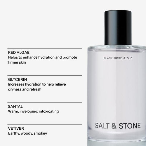 Salt & Stone Body Mist + Body Lotion Bundle | Black Rose & Oud