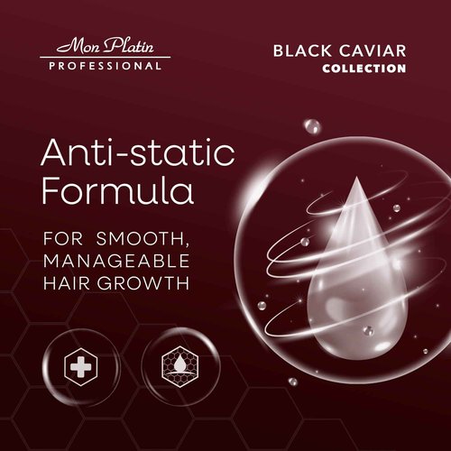 Black Caviar Blonde Hair Mask - Intensive Moisturizing Treatment for blonde, bleached, or Color Treated Hair - Special Antistatic Formula,SLS/Salt Free 500ML