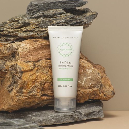 OxygenCeuticals Purifying Foaming Wash – pH 5.0 Low Acidic Gel Cleanser, Mild & Refreshing Face Wash with Botanical Extracts Suitable for Daily Use. 10.8 fl.oz (320ml)