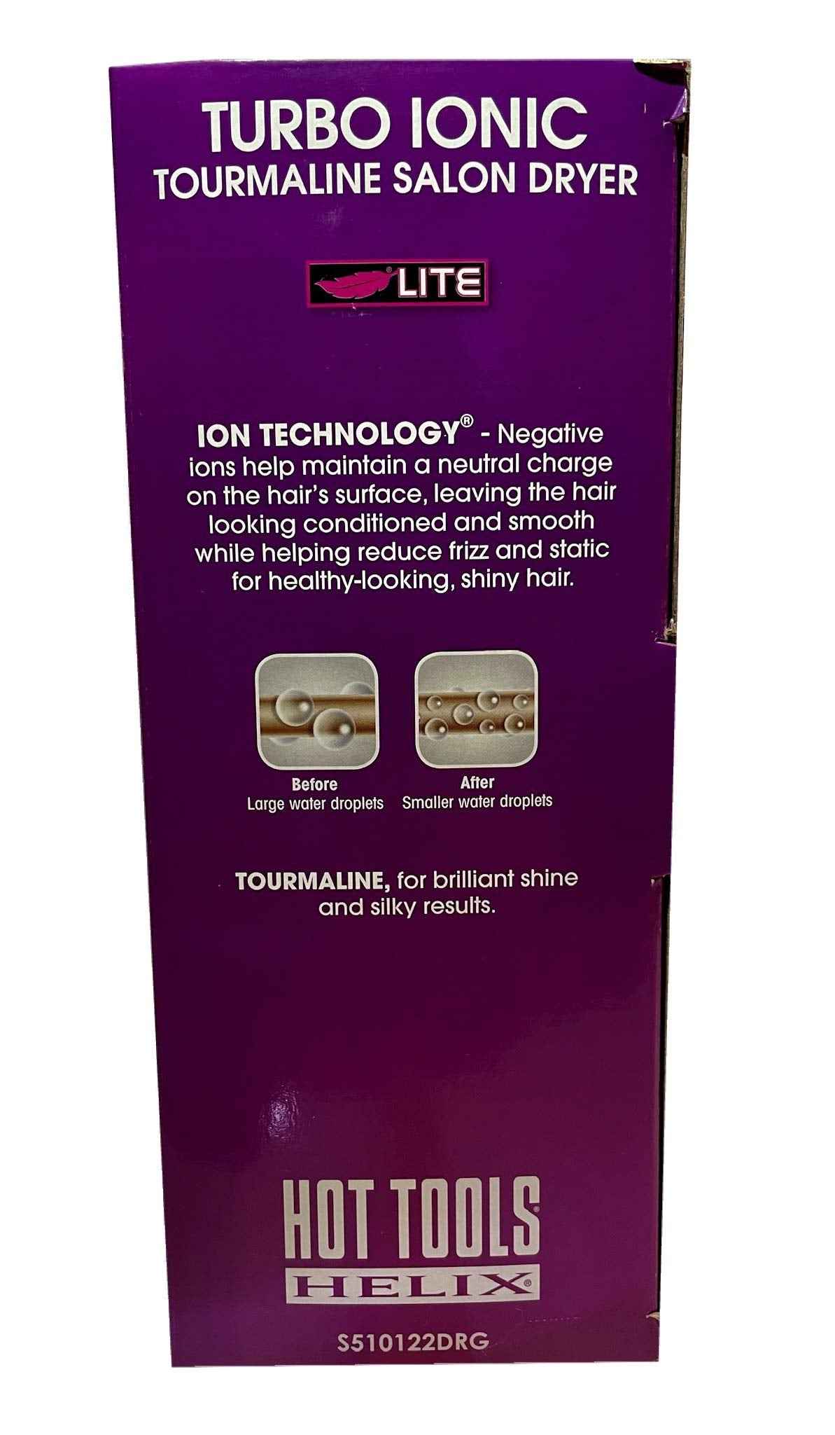 Hot Tools Helix Turbo Ionic Tourmaline Salon Dryer Lite