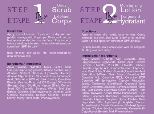 DERMAdoctor KP Bump Eraser Body Scrub and Lotion Kit Dermatologist Formulated Exfoliant | Keratosis Pilaris Treatment For Dry And Bumby Skin 10% AHAs + PHAs