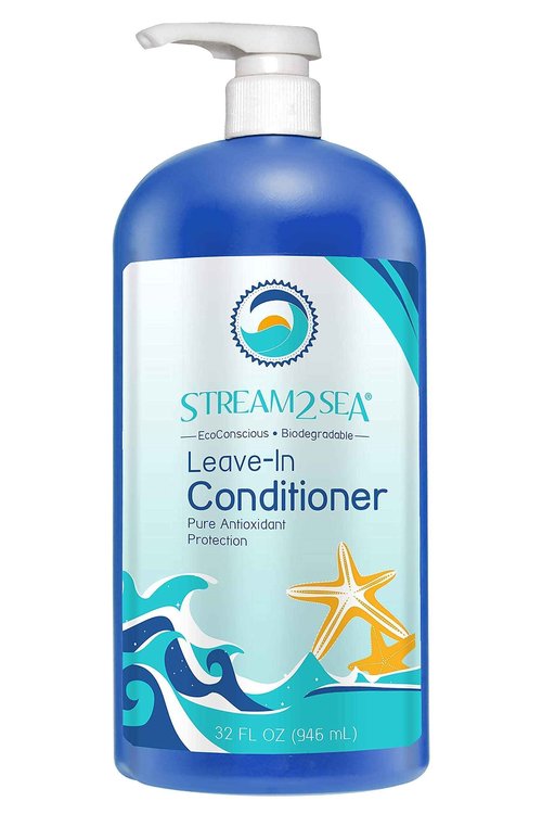 STREAM 2 SEA Leave-in Conditioning Shampoo and Body Wash - Natural, UV Absorbent, Sulfate-Free Hair and Body Cleanser, Detangles and Conditions
