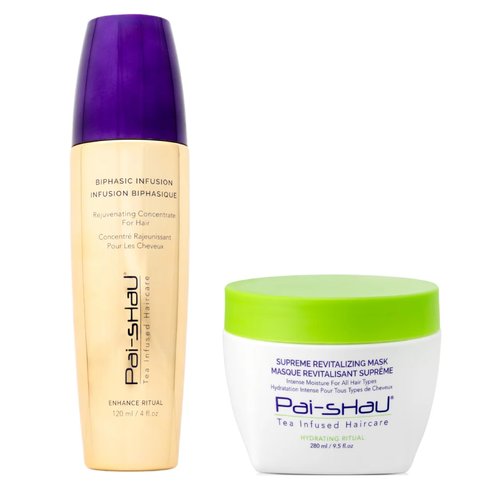 Pai-Shau Biphasic Infusion and Supreme Revitalizing Conditioner, 250ml, Unisex